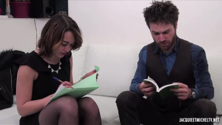 [Jacquie&MichelTV] - European Brunette Sophie Takes Hard Anal & Facial - Brenna McKenna