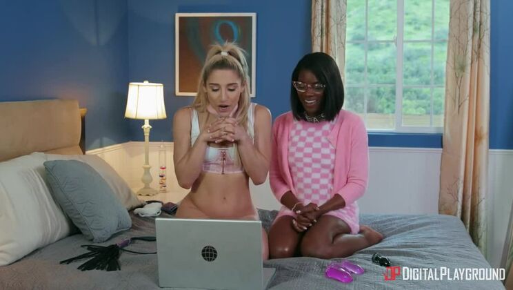 [Episodes] - Abella Danger Takes Anal & Toys from Ana Foxxx - Hot Lesbian Sex - Abella Danger