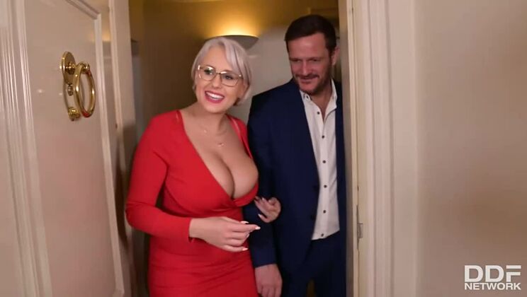 [DDFNetwork] - Valentine's Day Threesome - Pierced Angel Wicky & Sofia Rae Take It All - Angel Wicky - Sofia Rae