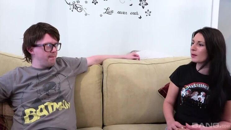 Sophie Garcia Deep Throat and Facial Fun