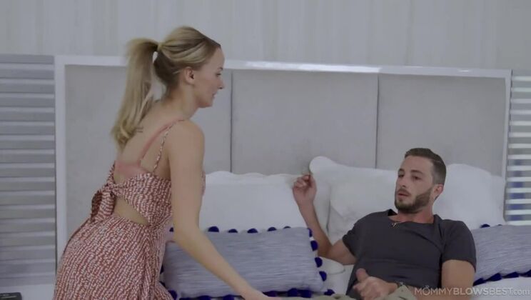 Blonde Step-Mom Pristine Edge Caught Fucking