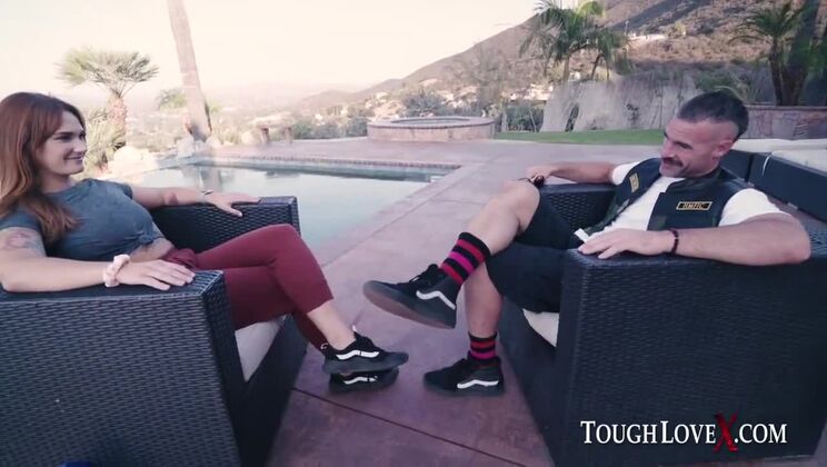 [ToughLoveX] - Siri Dahl BTS - Big Ass & Creampie Action - Laney Grey