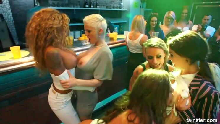 [Tainster] - Lesbian CFNM fun with Tina Kay, Tiffany Tatum & Tiffany Doll - Tina Kay - Tiffany Tatum - Cayla Lyons - Sienna Day - Francys Belle - Tiffany Doll - Victoria Puppy - Kiki Minaj - Lulu Love - Gina Snake - Tera Joy - Venus Afrodita - bombshell - Nathaly Heaven