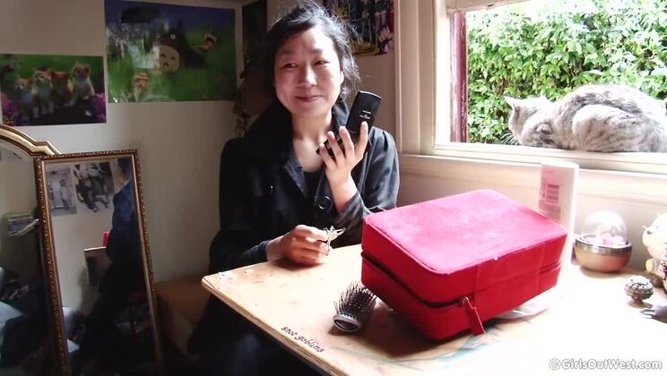 Saki’s Casting Interview - Pre-Shoot Flirting