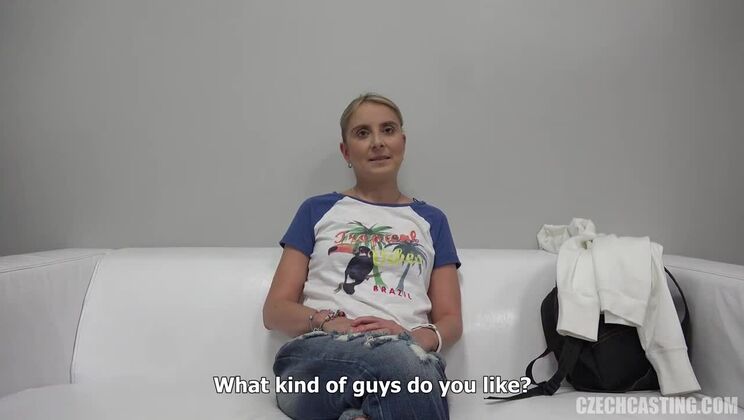 Hot Czech Babe Lucie Takes It Deep