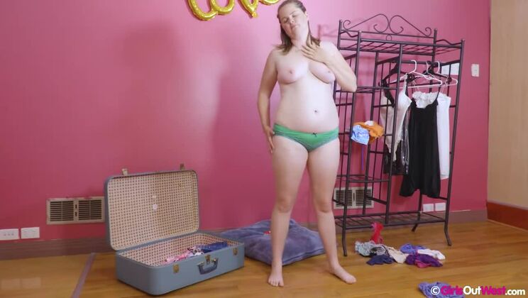 [GirlsOutWest] - Hairy Sarah - Big Tits & Toy Fun