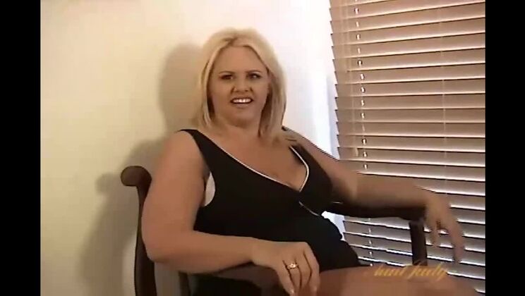 [AuntJudys] - Private Striptease with Cally