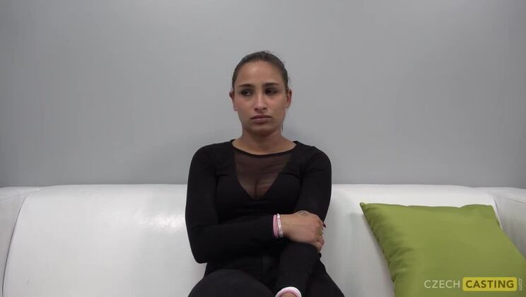 European Brunette Anna’s Casting Fun