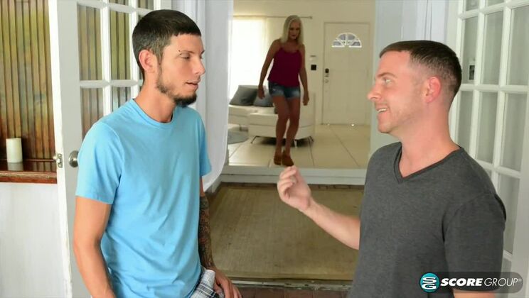 [60PlusMILFs] - Mature Blonde Katia Enjoys Two Guys - Tony Rubino - Tyler Steel - Classy Katia