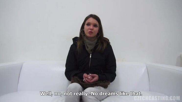 Mellow European Girl Hana