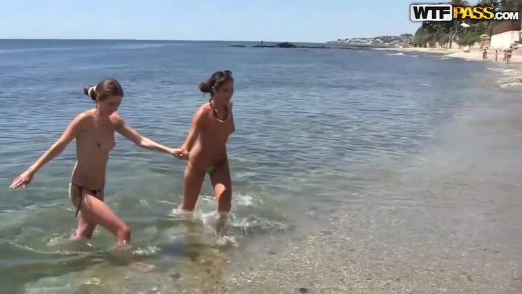 Carol Vega's Big Cock Beach Party Fun