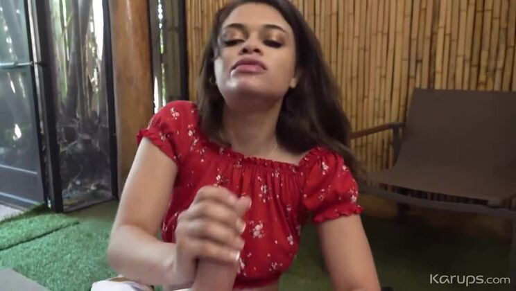 [KarupsHometownAmateurs] -  Latina Cock Sucking Fun - Destiny Cruz