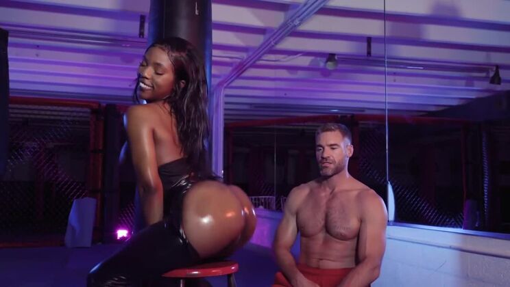 [Flixxx] - Big Tits Brunette Ebony Sarah Banks