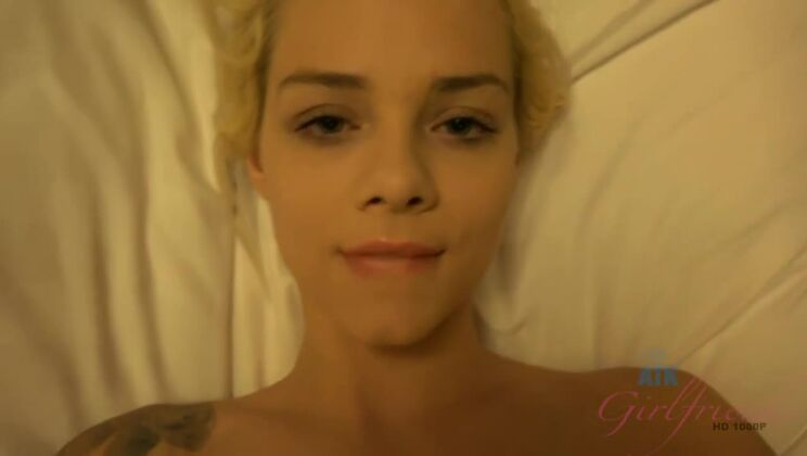 Elsa Jean's Girlfriend Fucks Her and Fills Her Pussy