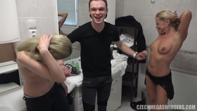 Group Sex with Czech Brunette Beauties