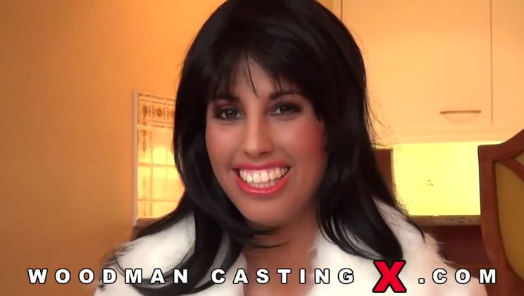 Rachida's Anal Casting Experience