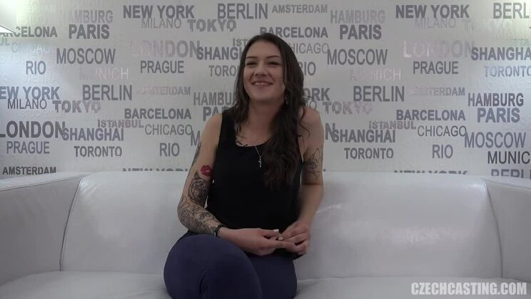 [CzechCasting] - Czech Stunner Jolana - Tattooed & Wild