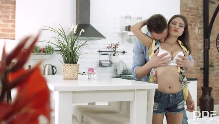 Tattooed Russian Girl's Hardcore Lingerie Sex