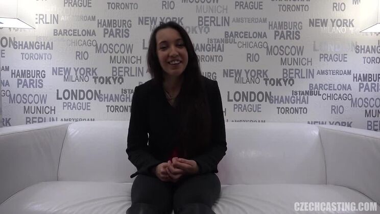 European Hottie Veronika Plays with Toys