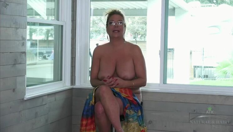 [AuntJudys] - Karen Summer: Hairy, Mature, and Ready for Porn - Karen Summer