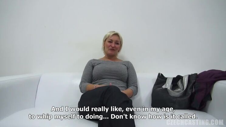 Vanda - Big Tits European MILF Casting