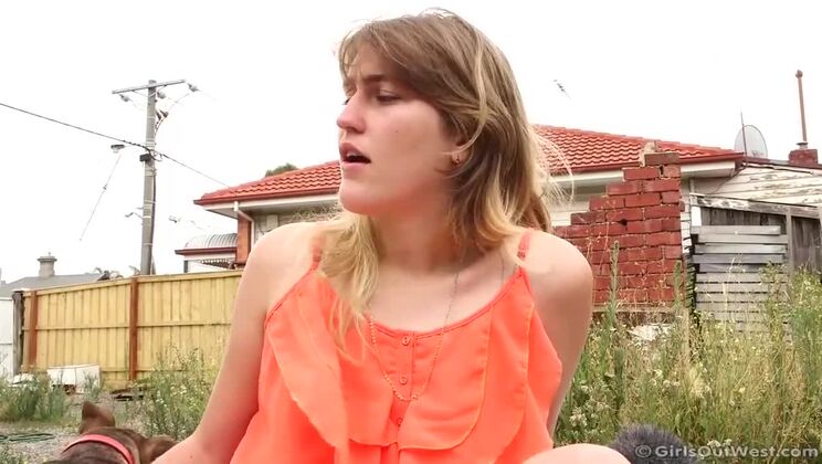 [GirlsOutWest] - Ren: Blonde and Ready to Talk Sex