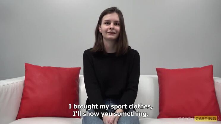 [CzechCasting] - Czech Casting with Beautiful Brunette Tereza - Alina