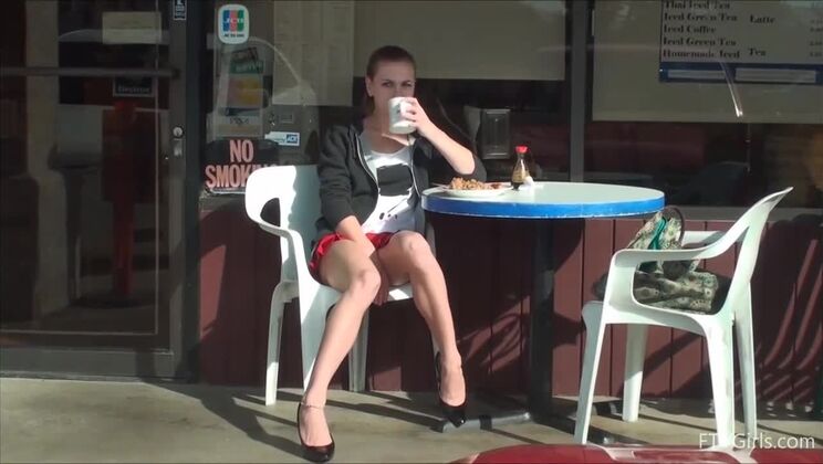 [FTVGirls] - First Day of Porn for a Stunning Brunette Teen