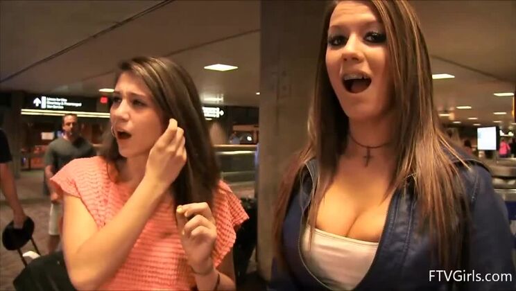 Lesbian Lovers Hazel & Kelsey Get Playful