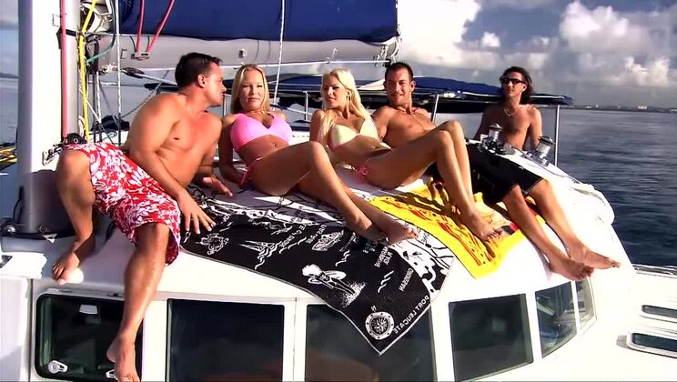 [BANG.com] - Blonde MILF Boroka Borres Fucked by Two Huge Cocks - Mike Angelo - J.J. - Boroka Borres