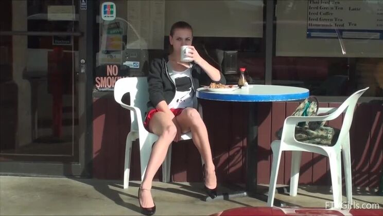 [FTVGirls] - Brunette Teen Kasey in Solo Outdoor - Kasey