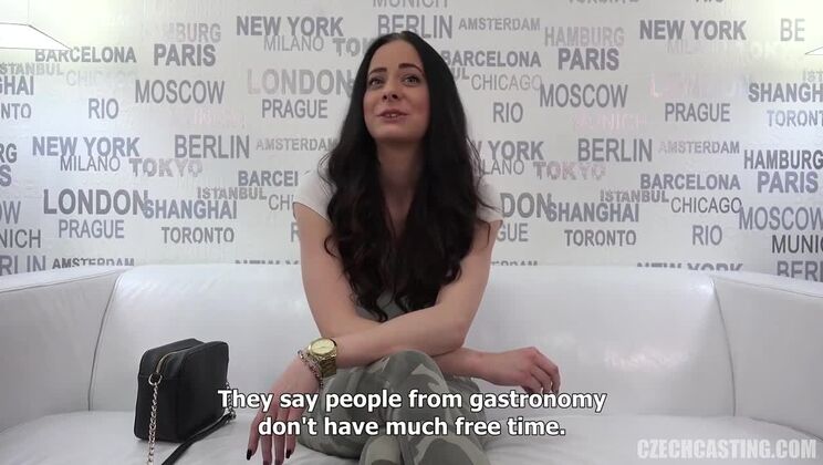 [CzechCasting] - Lucie - European Brunette Casting - Veronika
