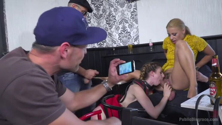 [PublicDisgrace] - Stella Cox Loves Being a Slave in BDSM - Antonio Ross - Stella Cox - Steve Holmes - Nikky Thorne