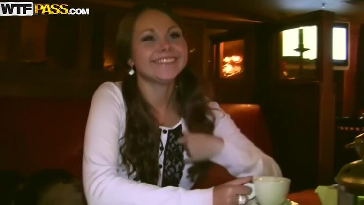 Facial Cumshot after Threesome with Sexy Teen