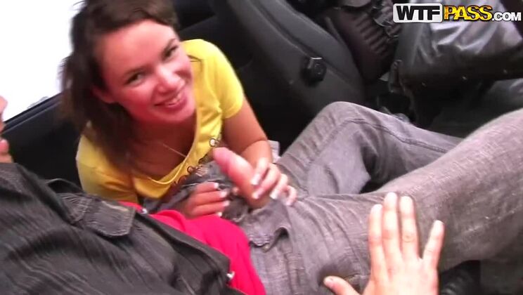 [PickupFuck] - Brunette Mia With Pierced Cunt Gets Picked Up By Vova - Mia - Vova