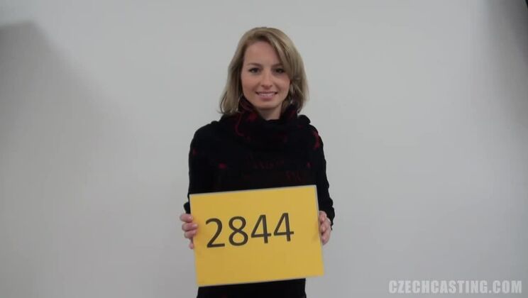 Pleasing Czech Blonde Jana