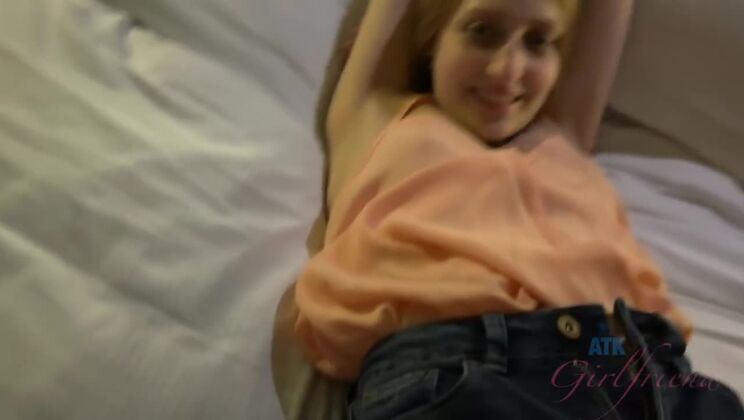 [ATKGirlfriends] - Rococo Royalle's Fetish Footjob is Super Hot - Rococo Royalle