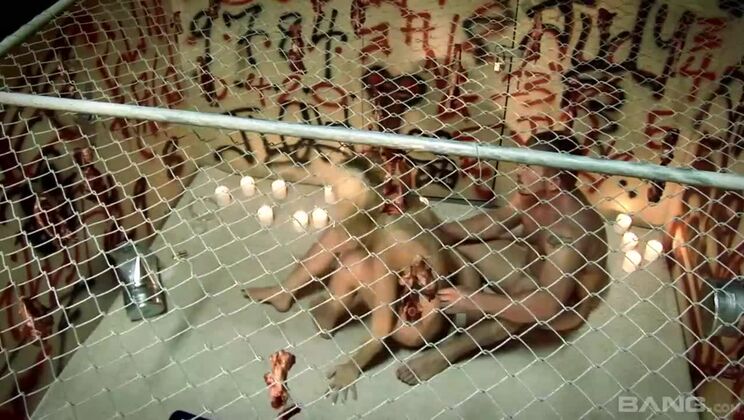 Threesome Madness: Blonde Takes Two at Gloryhole