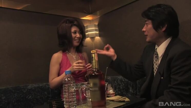 [BANG.com] - Horny Asian Brunette Loves Creampie