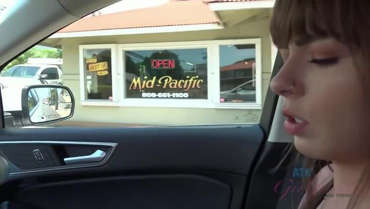 Fingering Alex Blake on a Sunny Day