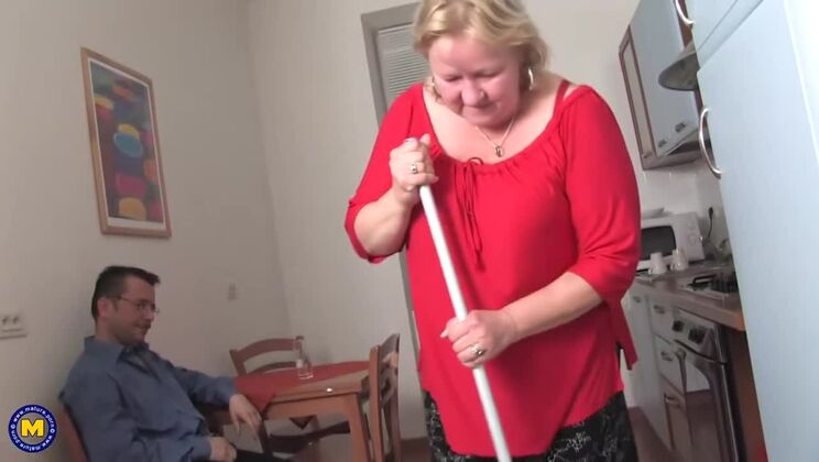 Fucking Chubby Big Titted Blonde