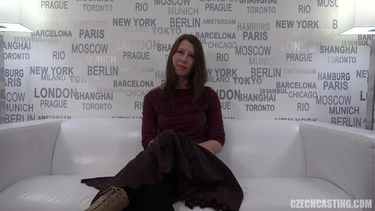 [CzechCasting] - Czech Beauty Pavlina in Brunette Casting - Veronika