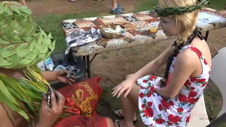 Alina's Having a Whale of a Time in Hawaii - Alina West