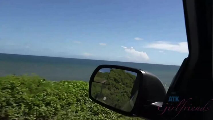 POV Sex with Ashley Lane in the Vehicle