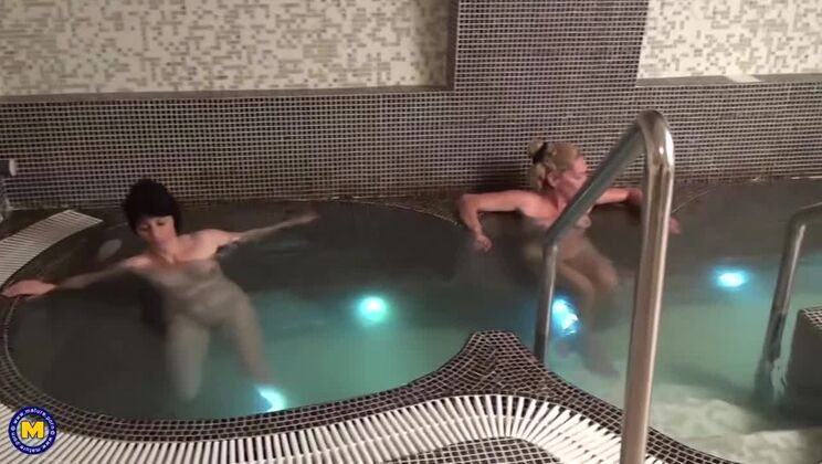 Yulia, Macie, and Krystine - Hairy Mature Fun