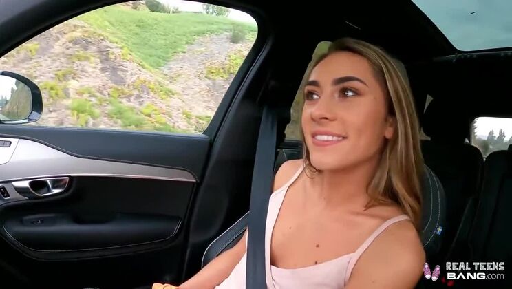 POV Amateur Mackenzie Mace Sits on a Dick