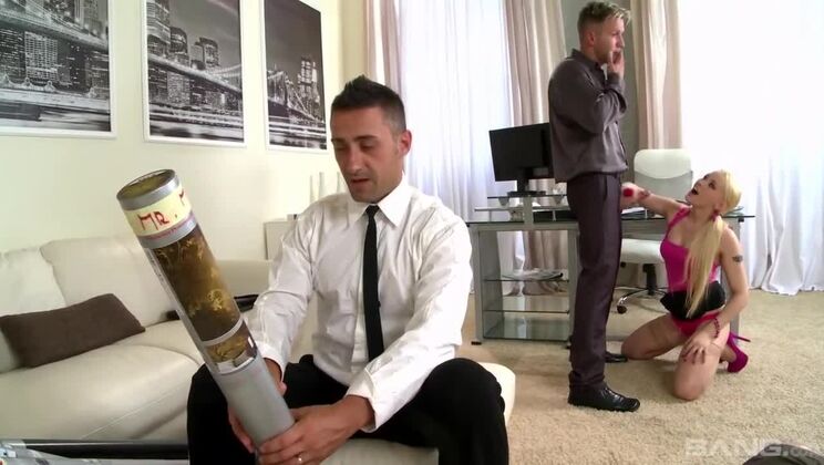 Two Bosses, One Secretary: Lola Taylor's Hot Encounter