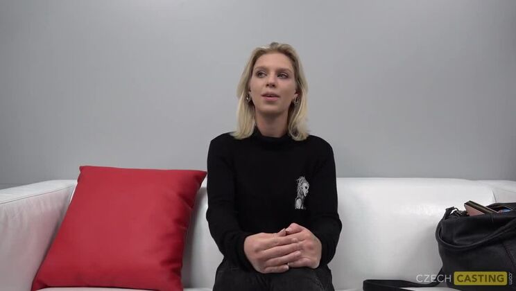 European Blonde Vendy in Casting