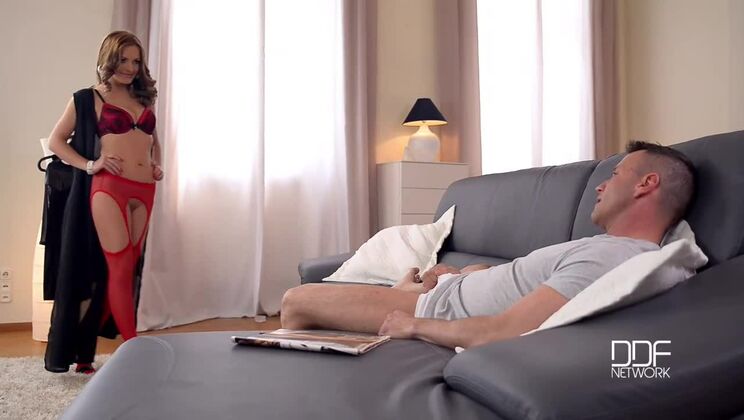 Dominica Phoenix's Foot Fetish Frenzy with Cumshot