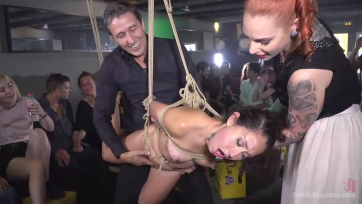 [PublicDisgrace] - Juan Lucho and Steve Holmes Fuck and Humiliate Melody Petite - Juan Lucho - Steve Holmes - Melody Petite - Silvia Ruby